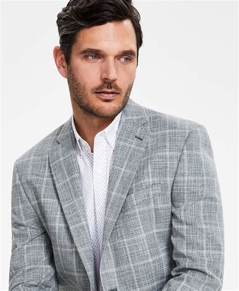 michael kors mens tech car coat|Michael Kors windowpane sport coat.